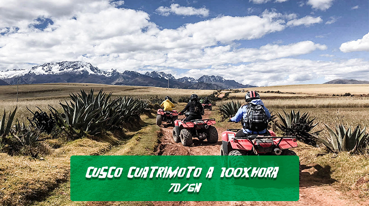CUSCO CLASSIC TOUR PACKAGE - QUAD BIKING 7 DAYS AND 6 NIGHTS BY CAR